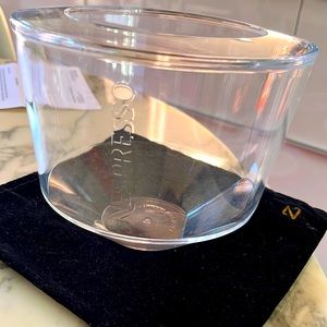 Gently used - NESPRESSO 1 VIEW BONBONNIERE CAPSULE DISPENSER clear / transparent